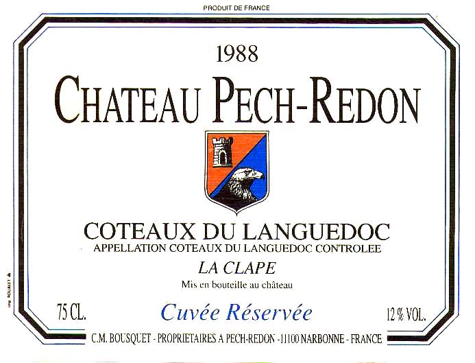 Languedoc-La Clape-Dom PechRedon 1988.jpg